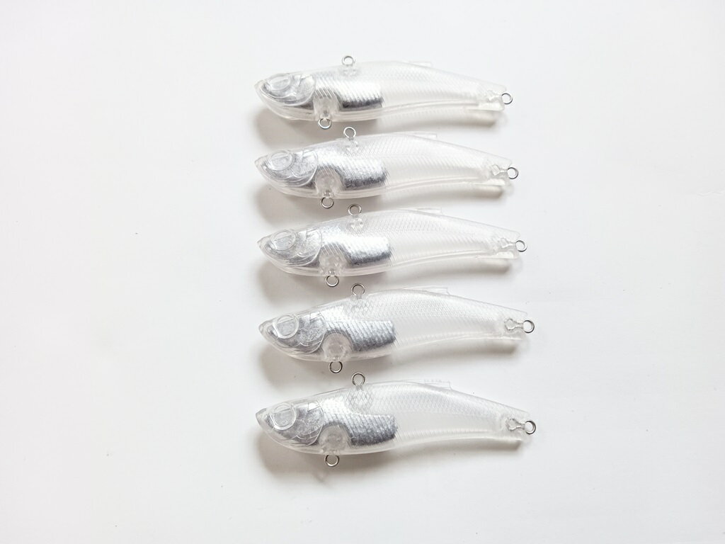 未塗装 レンジ バイブレーション 70ES 15g セット ただ巻き ヒラメ マゴチ 無塗装 シーバス ソルト ジグ ブランク ヒラスズキ 青物 ブリ サワラ サゴシ ヒラマサ カンパチ 真鯛 タイ マダイ クロダイ チヌ チニング プラグ キャスティング DIY 自作 製作