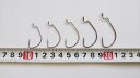 オフセットフック 50本セット ケース入り 5サイズ 10本ずつ バス釣り ブラックバス ロックフィッシュ 根魚 カサゴ ガシラ アコウ