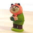 在庫限り 猫のマスコット デコレ コンコンブル お花見どろぼう猫 まったりマスコット DECOLE CONCOMBR オーナメント オブジェ 置物 飾り 置きもの かわいい 猫雑貨 猫グッズ ねこ ネコ キャット