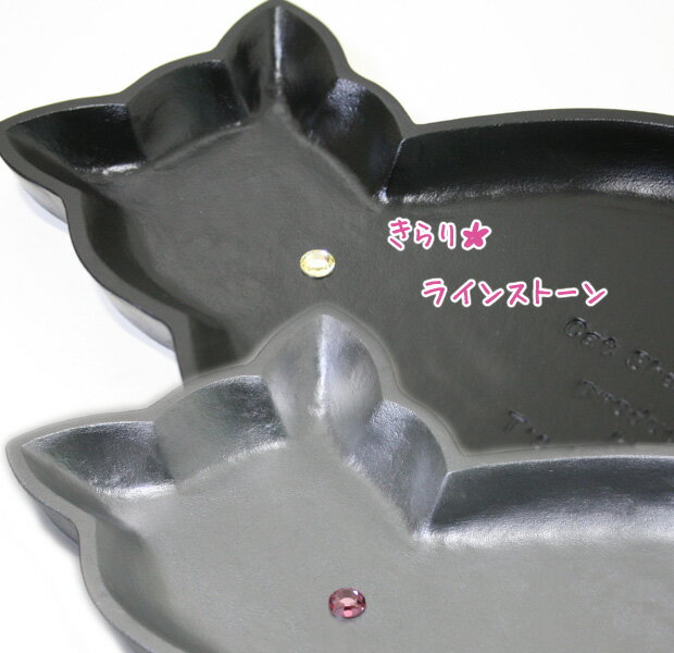 猫型 トレー ハンドメイド アクセサリートレイ メガネトレイ 日本製 ギフト プレゼント包装無料 オシャレ 猫柄 猫雑貨 猫グッズ ねこ ネコ キャット T's...