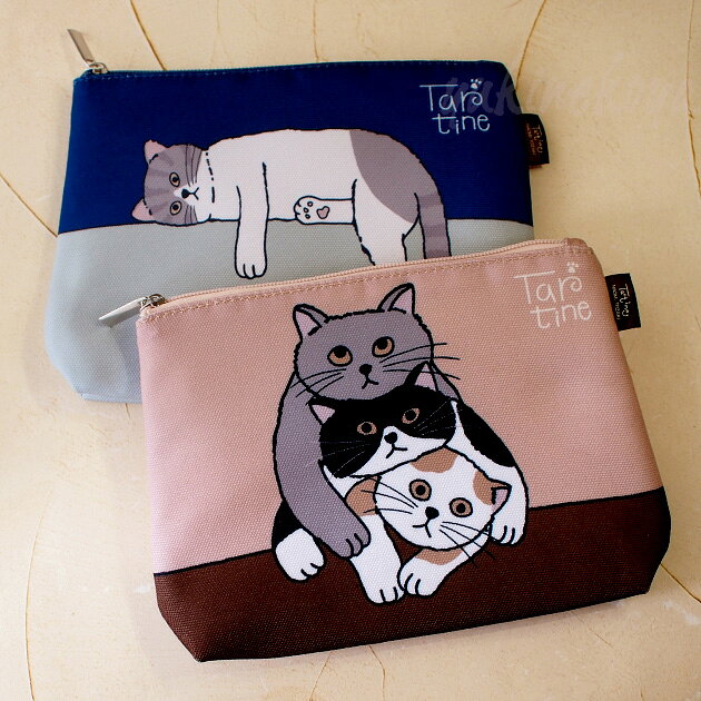 楽天市場】三毛猫 ポーチ（バッグ・小物・ブランド雑貨）の通販