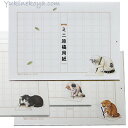 猫のメモパッド ミニ原稿用紙 猫柄 ポタリングキャット 文房具 ステーショナリー メモパッド メモ用紙 メッセージメモ ギフト かわいい 猫雑貨 猫グッズ ネコ...