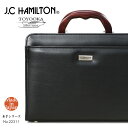 J.C HAMILTON ジェイシーハミルトン 木手シリーズ ミニ ダレスバッグ 2way B5 ブラック ビジネスバッグ メンズ ブランド 口枠 日本製 ショルダーベルト 通勤バッグ メンズ バッグ 22311