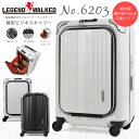 Legend Walker レジェンドウォーカー スーツケース 機内持ち込み キャリーケース HARD CASE ハードケース 旅行 出張 キャリーバッグ ポリ...