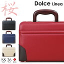 Dolce Linea ドルチェリネア 桜 サクラ ミニダレスバッグ メンズ ビジネスバッグ 2Way 横型 ショルダーバッグ ショルダー付 日本製 メンズバッグ 斜めがけ バッグ ブランド プレゼント 鞄 かばん カバン 豊岡 通勤バッグ 7340