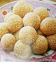 自然解凍 美味しい ごま団子 25gx15個x12P(P950円税別) 業務用 ヤヨイ