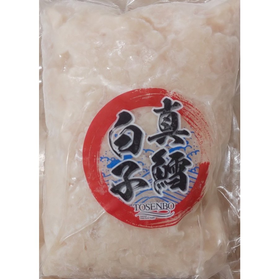 白子 激安　アメリカ産　真鱈白子　500g×24P（P1200円税別）加熱用　業務用　ヤヨイ