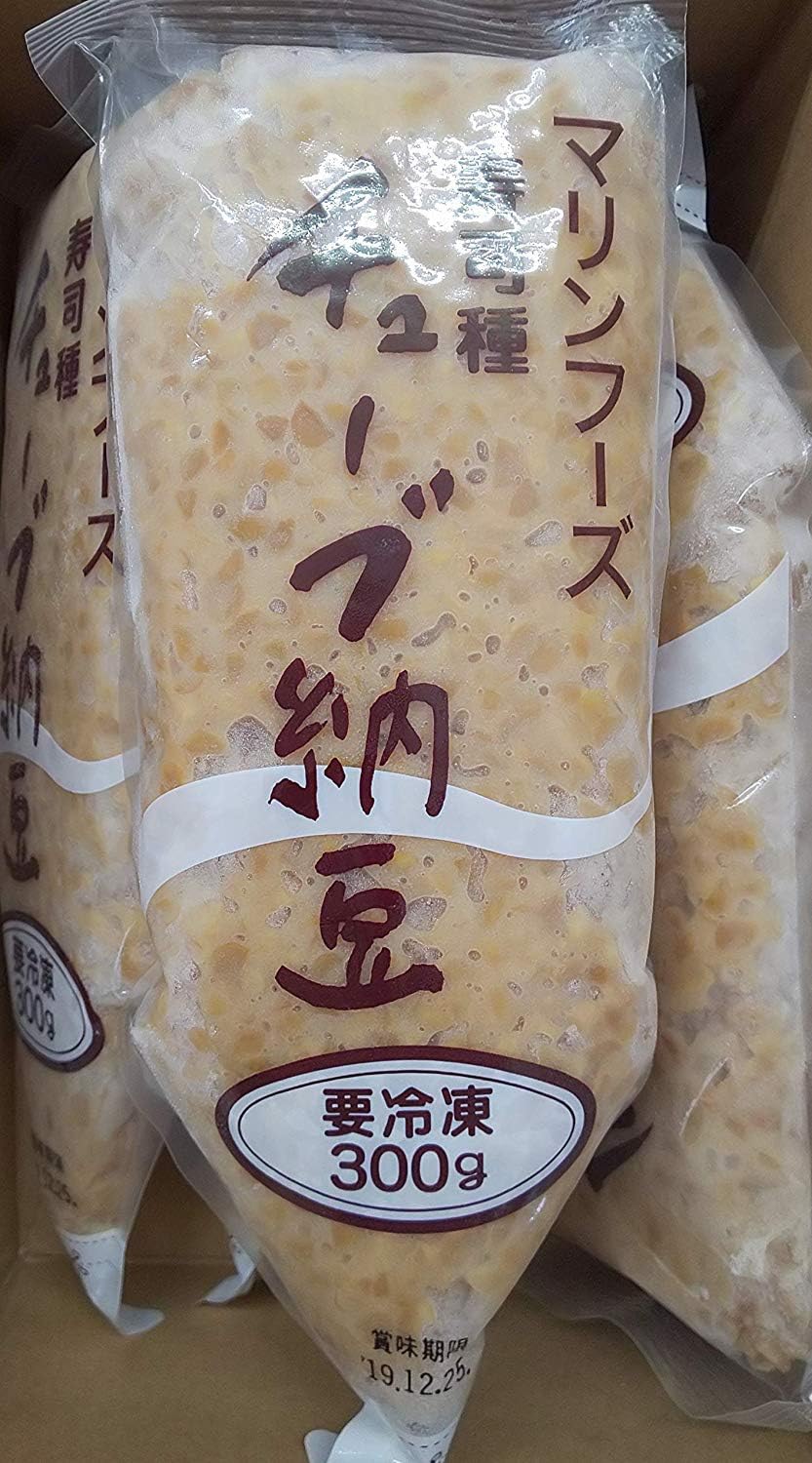 寿司種 ひきわり納豆(チューブ納豆)300g×30P(P295円) 冷凍 業務用 ヤヨイ