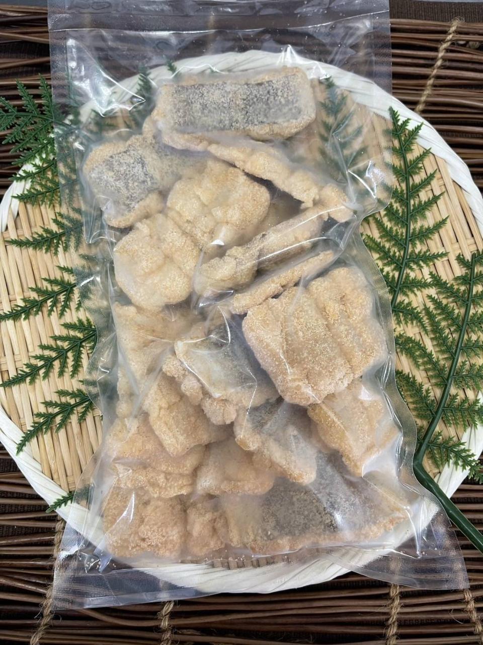 国産　鱧骨切りカット（粉付）唐揚げ　500g×20P（P1,400円税別）受注生産　冷凍　業務用　ヤヨイ 2