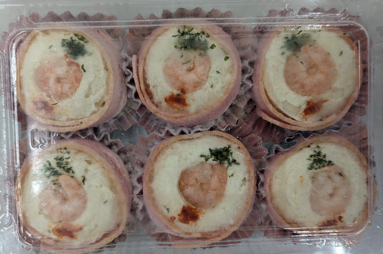 焼き物　海老ベーコン巻　6個x15P（P1,170円税別）冷凍　業務用　ヤヨイのサムネイル