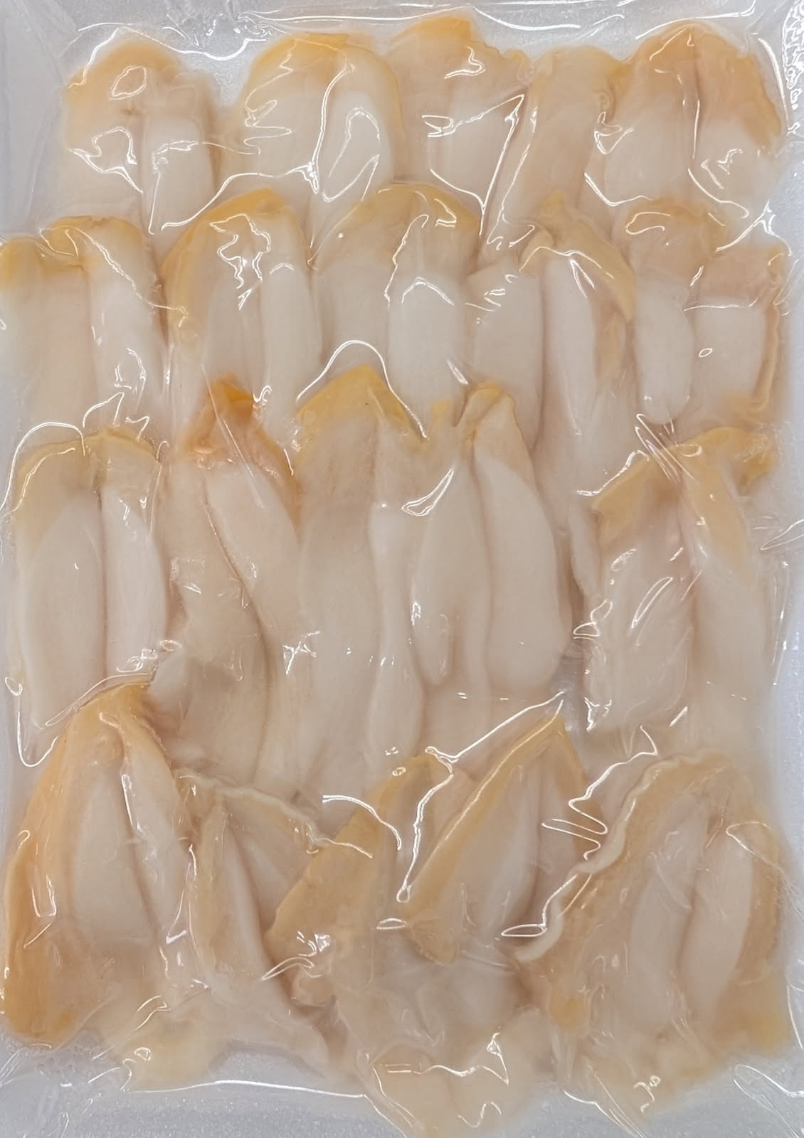 寿司種　つぶ貝開きスライス　M　20枚×50P（P840円税別）冷凍　業務用　ヤヨイ yukiyoshi84-e-10001298 品揃え豊富!業務用食品問屋ヤヨイ サンプル画像2