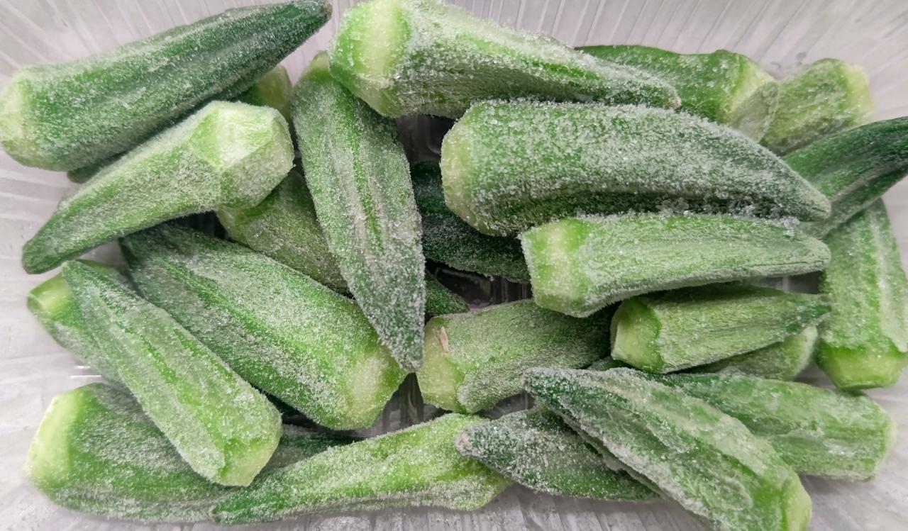 冷凍野菜　おくら面取り　500g（約170個）×20P（P840円税別）業務用　ヤヨイ