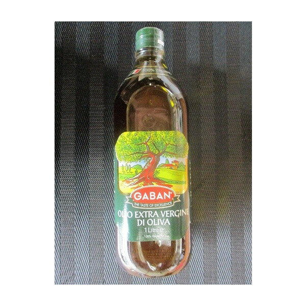 ギャバン　オリーブエキストラバージンオイル　1L×12瓶（瓶1755円税別）業務用　ヤヨイ