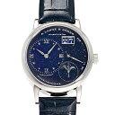 ランゲ&ゾーネ A.LANGE & SOHNE ランゲ1 リトル ムーンフェイズ LSLS1823AX 182.086 ダークブルー文字盤 中古 腕時計 メンズ