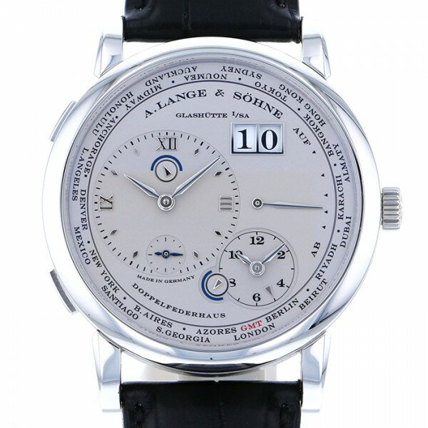 ランゲ＆ゾーネ A.LANGE & SOHNE ランゲ1 タイムゾーン 116.025 シルバー文字盤 メンズ 腕時計 【新品】