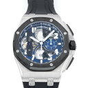 オーデマ・ピゲ AUDEMARS PIGUET ロイヤルオーク オフショア トゥールビヨン クロノグラフ 26388PO.OO.D027CA.01 ブルー/シルバー文字盤 新品 腕時計 メンズ