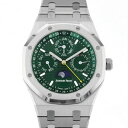 オーデマ・ピゲ AUDEMARS PIGUET ロイヤルオーク パーペチュアルカレンダー 世界限定50本 26606ST.OO.1220ST.01 グリーン文字盤 新品 腕時計 メンズ