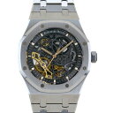 オーデマ・ピゲ AUDEMARS PIGUET ロイヤルオーク ダブルバランスホイール オープンワーク 15407ST.OO.1220ST.01 スレート文字盤 新品 腕時計 メンズ