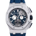 オーデマ・ピゲ AUDEMARS PIGUET ロイヤルオーク オフショア トゥールビヨン クロノグラフ 26540ST.OO.A027CA.01 ブルー/シル...