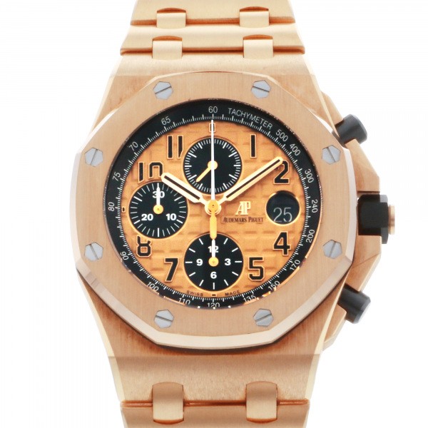オーデマ・ピゲ AUDEMARS PIGUET ロイヤルオーク オフショア クロノグラフ 26470OR.OO.1000OR.01 ピンクゴールド/ブラック文字盤 中古 腕時計 メンズのサムネイル