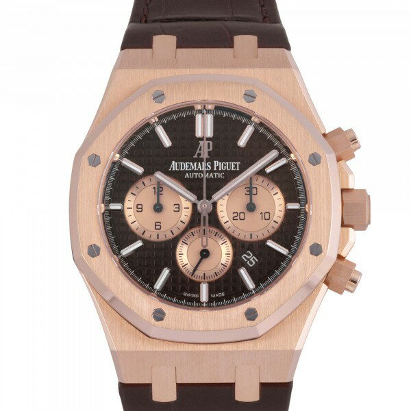 オーデマ・ピゲ AUDEMARS PIGUET ロイヤルオーク クロノグラフ 26331OR.OO.D821CR.01 ブラウン/ピンク..