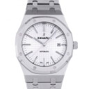 オーデマ ピゲ AUDEMARS PIGUET ロイヤルオーク オートマティック 15400ST.OO.1220ST.02 シルバー文字盤 中古 腕時計 メンズ