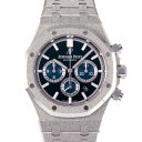 オーデマ・ピゲ AUDEMARS PIGUET ロイヤルオーク クロノグラフ ジャパンブティック限定111本 26331BC.GG.1224BC.03 ブラック/グレーブルー文字盤 中古 腕時計 メンズ