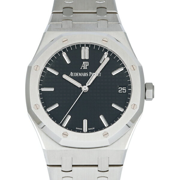 オーデマ ピゲ AUDEMARS PIGUET ロイヤルオーク オートマティック 15500ST.OO.1220ST.03 ブラック文字盤 中古 腕時計 メンズ