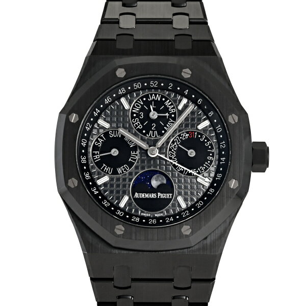 オーデマ・ピゲ AUDEMARS PIGUET ロイヤルオーク パーペチュアルカレンダー ブティック限定 26579CE.OO.1225CE.01 スレート/ブラック文字盤 中古 腕時計 メンズ