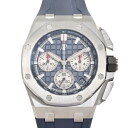 オーデマ・ピゲ AUDEMARS PIGUET ロイヤルオーク オフショア クロノグラフ 26420TI.OO.A027CA.01 ブルー/ロジウム文字盤 中古 腕時計 メンズ(2)