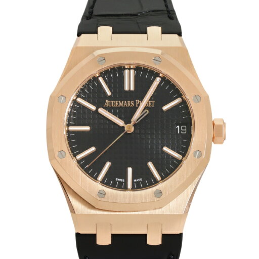 オーデマ・ピゲ AUDEMARS PIGUET ロイヤルオーク オートマティック 15510OR.OO.D002CR.02 ブラック文字盤 中古 腕時計 メンズ オーデマ・ピゲ AUDEMARS PIGUET ロイヤルオーク オートマティック 15510OR.OO.D002CR.02 ブラック文字盤 中古 腕時計 メンズ
