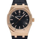 オーデマ・ピゲ AUDEMARS PIGUET ロイヤルオーク オートマティック 15500OR.OO.D002CR.01 ブラック文字盤 中古 腕時計 メンズ