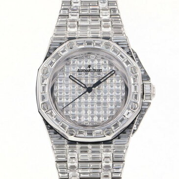 オーデマ・ピゲ AUDEMARS PIGUET ロイヤルオークオフショア オートマティック 15130BC.ZZ.8042BC.01 全面ダイヤ文字盤 中古 腕時計 メンズ