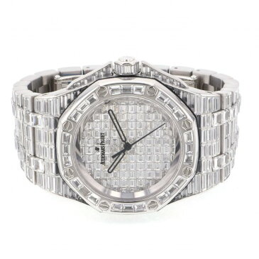 オーデマ・ピゲ AUDEMARS PIGUET ロイヤルオークオフショア オートマティック 15130BC.ZZ.8042BC.01 全面ダイヤ文字盤 中古 腕時計 メンズ