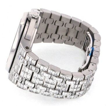 オーデマ・ピゲ AUDEMARS PIGUET ロイヤルオークオフショア オートマティック 15130BC.ZZ.8042BC.01 全面ダイヤ文字盤 中古 腕時計 メンズ