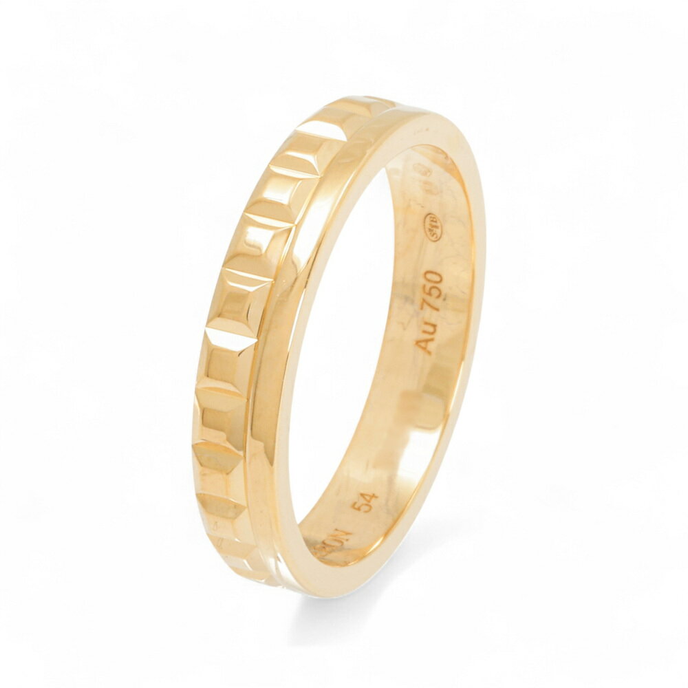 ブシュロン キャトルラディアント ハーフ K18イエローゴールド リング 中古のサムネイル