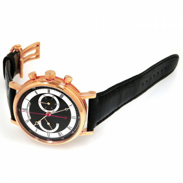 ブレゲ Breguet クラシック クロノグラフ 5287BR/92/9ZU ブラック/シルバー文字盤 アウトレット 腕時計 メンズ