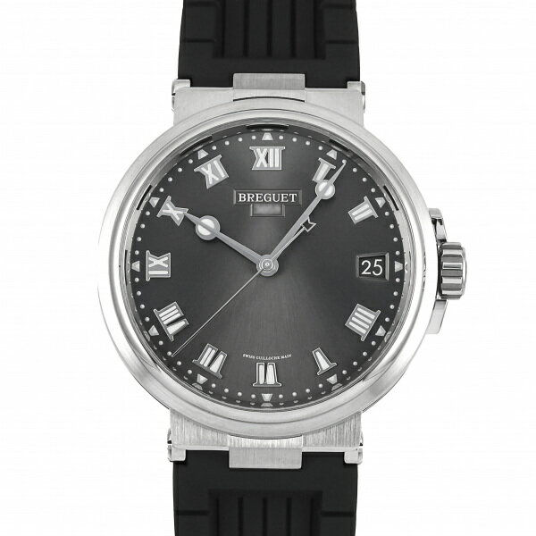 ブレゲ ブレゲ Breguet マリーン 5517TI/G2/5ZU グレー文字盤 新品 腕時計 メンズ