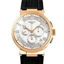 ブレゲ 腕時計（メンズ） ブレゲ Breguet マリーン クロノグラフ 5527BR/12/5WV シルバー文字盤 新品 腕時計 メンズ