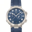 ブレゲ 腕時計（メンズ） ブレゲ Breguet マリーン アラーム ミュージカル 5547 5547BB/Y2/5ZU ブルー文字盤 新品 腕時計 メンズ