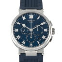 ブレゲ 腕時計（メンズ） ブレゲ Breguet マリーン 5527TI/Y1/5WV ブルー文字盤 新品 腕時計 メンズ