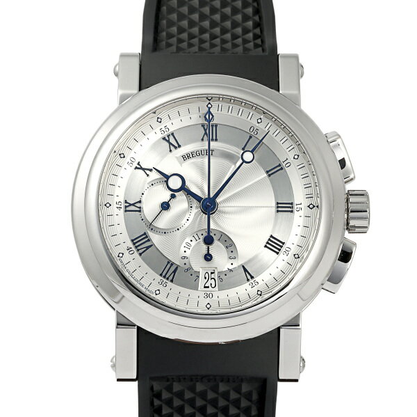 ブレゲ Breguet マリーン 2 クロノグラフ 5827BB/12/5ZU シルバー文字盤 中古 ...