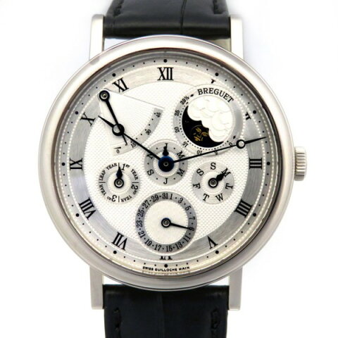 ブレゲ Breguet クラシック パーペチュアルカレンダー パワーリザーブ 5327BB/1E/9V6 シルバー文字盤 新品 腕時計 メンズ