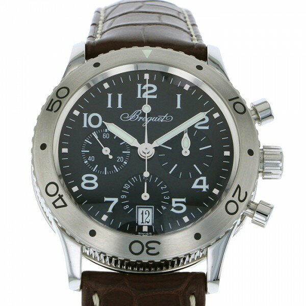 ブレゲ Breguet トランスアトランティック タイプXX 3820ST/H2/9W6 ブラック文字盤 未使用 腕時計 メンズ