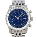 ブライトリング BREITLING ナビタイマー ワールド A242C51NP ブルー文字盤 新品  ...