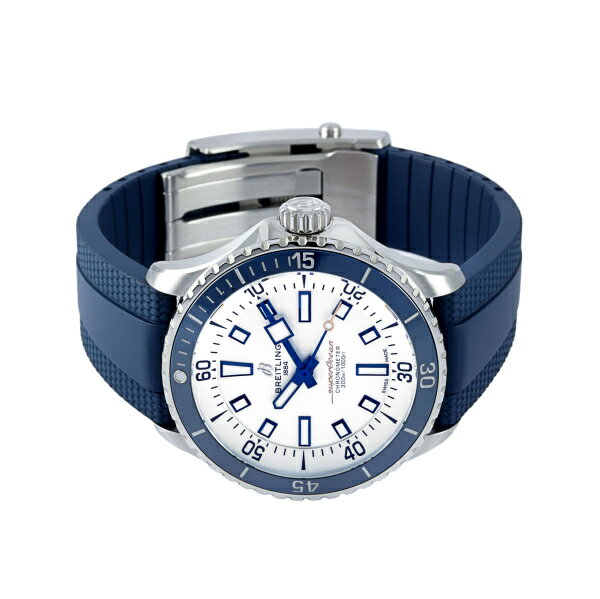 ブライトリング BREITLING スーパーオーシャン オートマチック 42 A17375E71G1S1 ブルー/ホワイト文字盤 新品 腕時計 メンズ