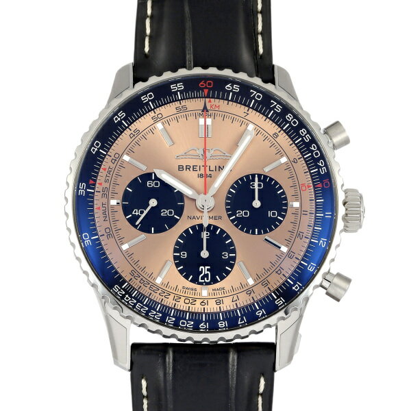 ナビタイマー ブライトリング BREITLING ナビタイマー B01 クロノグラフ 43 AB0138241K1P1 ブラウン文字盤 新品 腕時計 メンズ