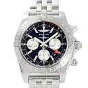 ブライトリング BREITLING クロノマット 44 GMT (AB042011/BB89-375A) AB042B56PA ブラック文字盤 中古 腕時計 メンズ(2)