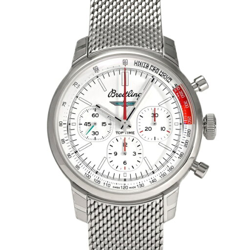 ブライトリング BREITLING トップタイム B01 フォード サンダーバード AB01766A1A1A1 ホワイト文字盤 新品 腕時計 メンズ ブライトリング BREITLING トップタイム B01 フォード サンダーバード AB01766A1A1A1 ホワイト文字盤 新品 腕時計 メンズ