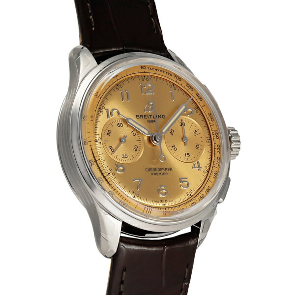 ブライトリング BREITLING プレミエ B09 クロノグラフ 40 AB0930F51H1P1 ゴールド文字盤 新品 腕時計 メンズ